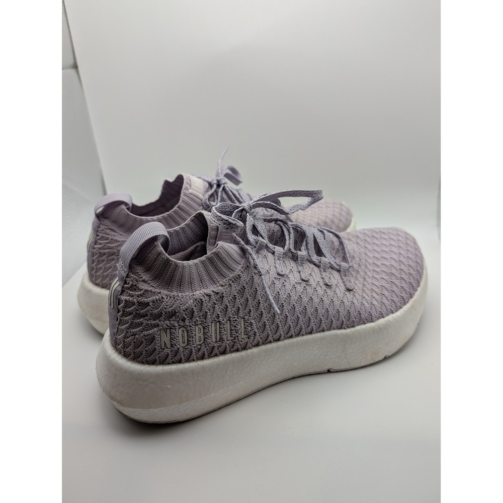 NOBULL Knit Runner Womens 9 Mens 7.5‎ Lavender Purple Lilac Training Sneakers